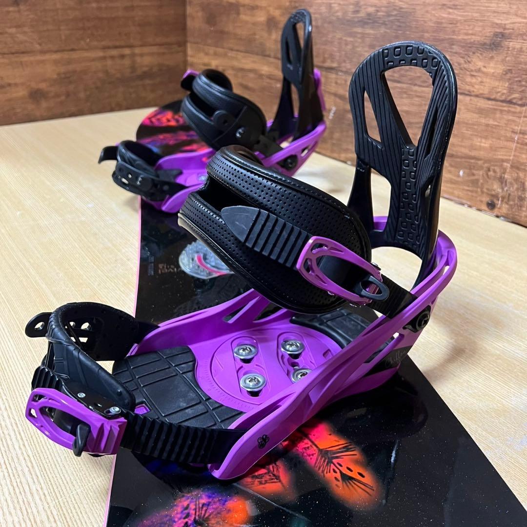 美品　SWIVEL サロモン　レディーススノーボード4点セット　初心者オススメ