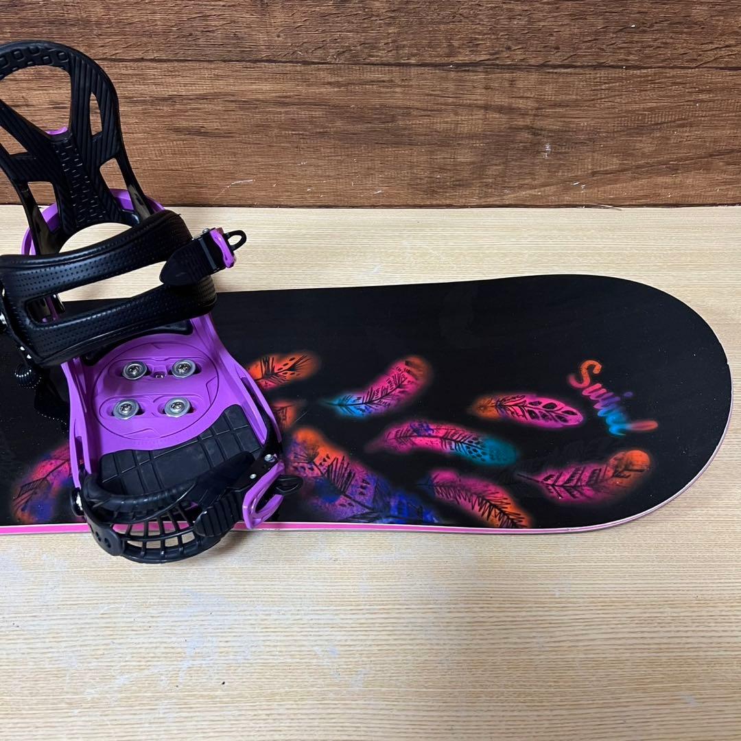 美品　SWIVEL サロモン　レディーススノーボード4点セット　初心者オススメ