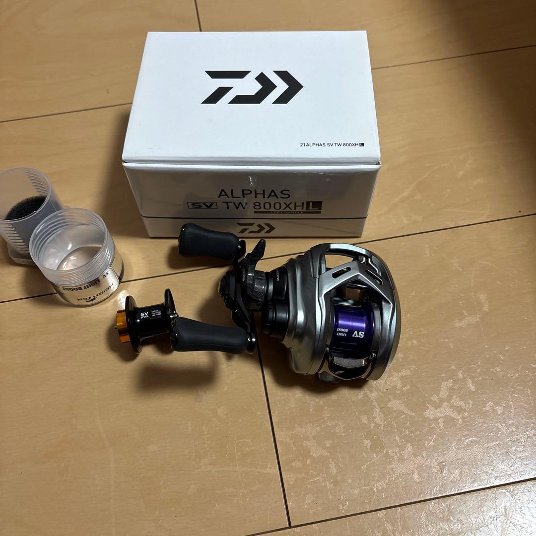 2/20まで アルファスSV TW 800XHL純正スプール付き