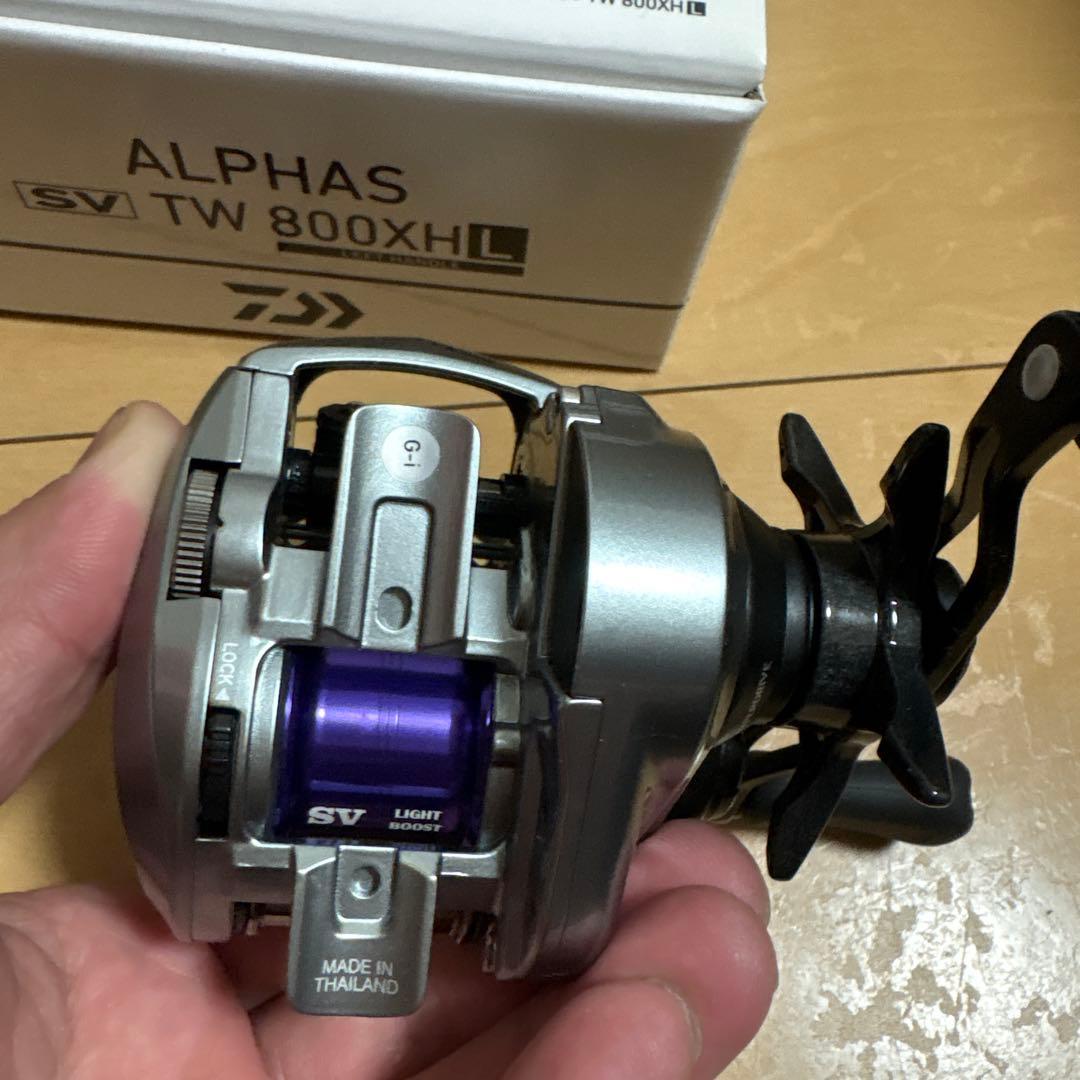 2/20まで アルファスSV TW 800XHL純正スプール付き