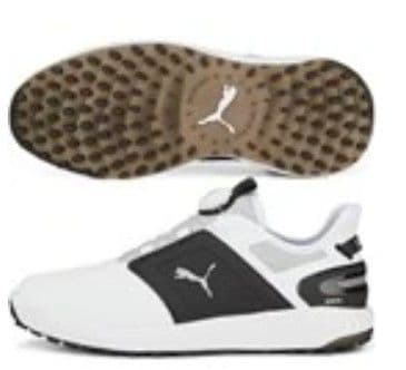 新品未使用 プーマ(PUMA)スパイクレス、ダイヤル式ゴルフシューズ