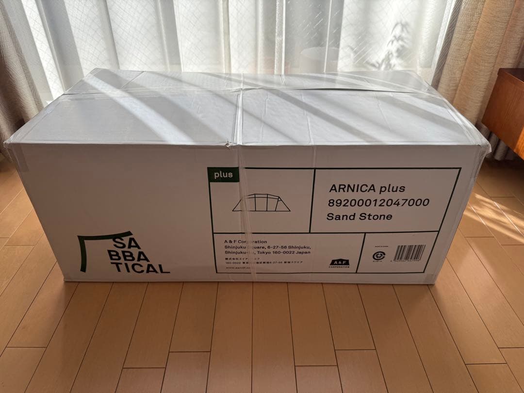 たつきアルニカプラス　サバティカル　ARNICA plus テント