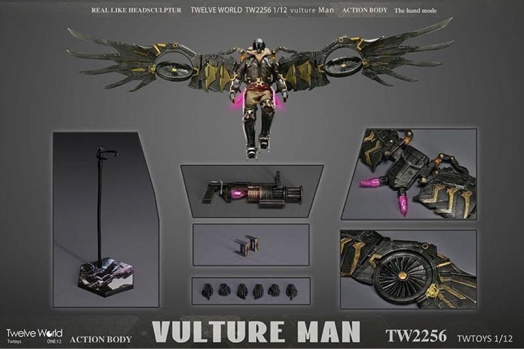 TWTOYS TW2256 Vultureヴァルチャー1/12スパイダーマン