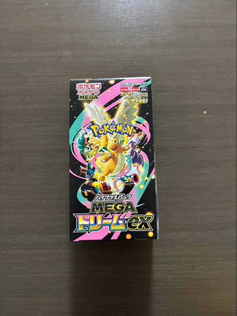 MEGAドリームEX 未開封BOX シュリンク無し　ペリペリ有り