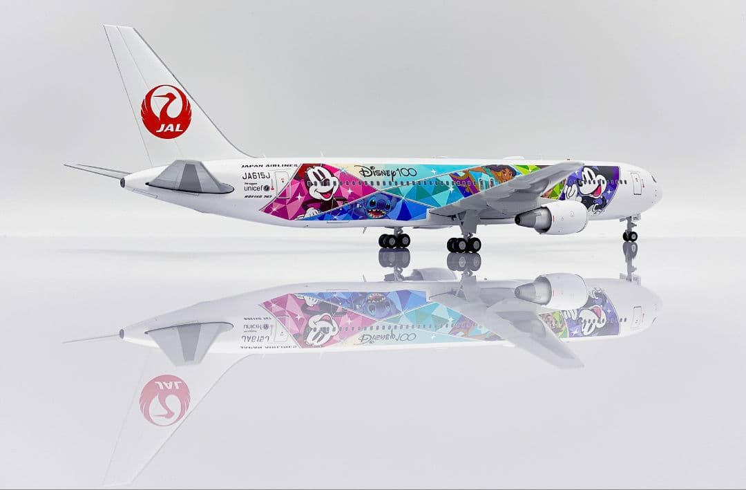 航空機・ヘリコプター JAL 767-300ER JA615J 1/200