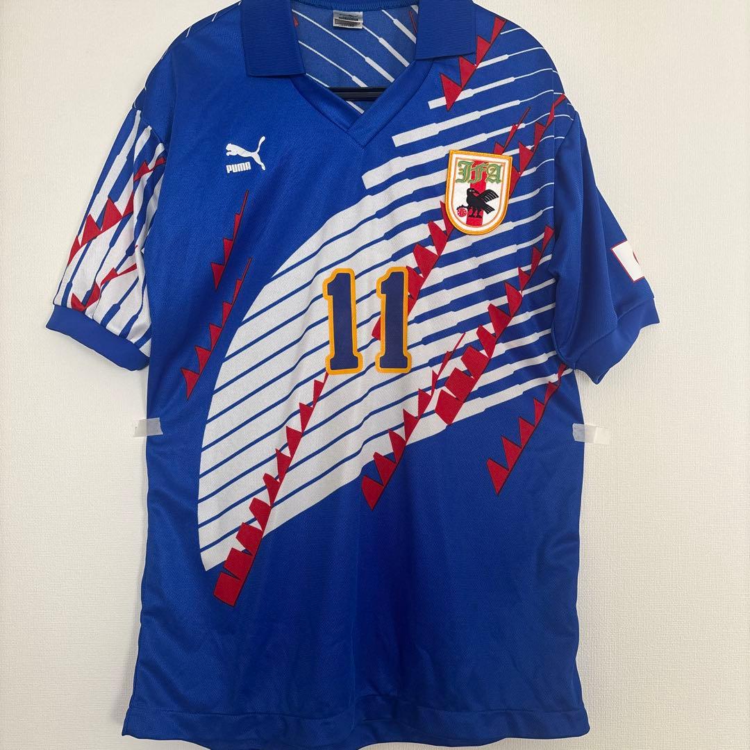 KINGKAZUキングカズ日本代表PUMA11番XOサイズ
