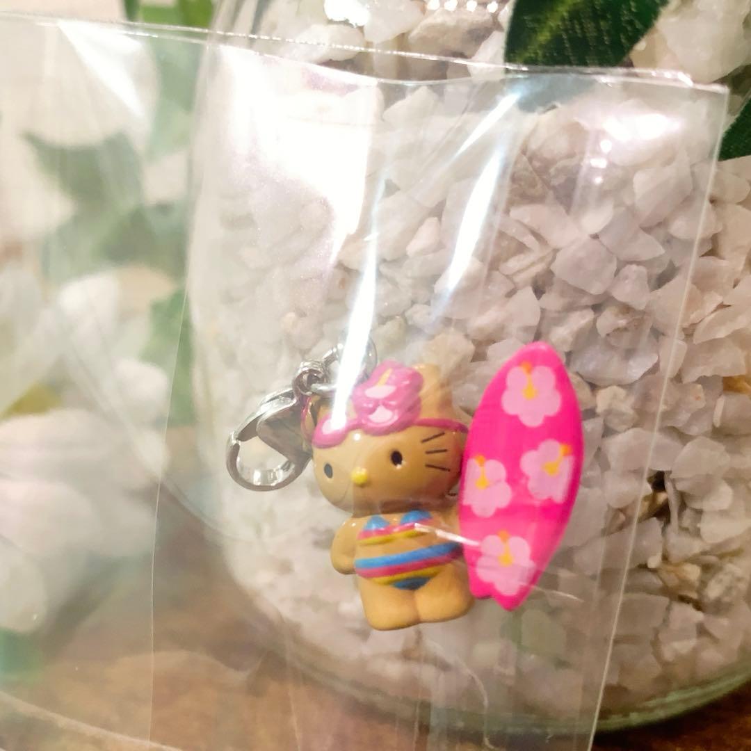 希少　Hello kitty水着　日焼け　キティ　サーフ　ファスナーマスコット