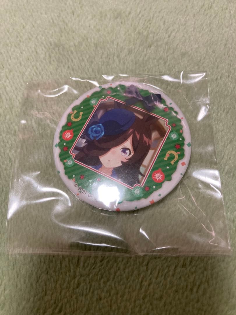 激レア　ライスシャワー　プリロール　缶バッジ　ウマ娘
