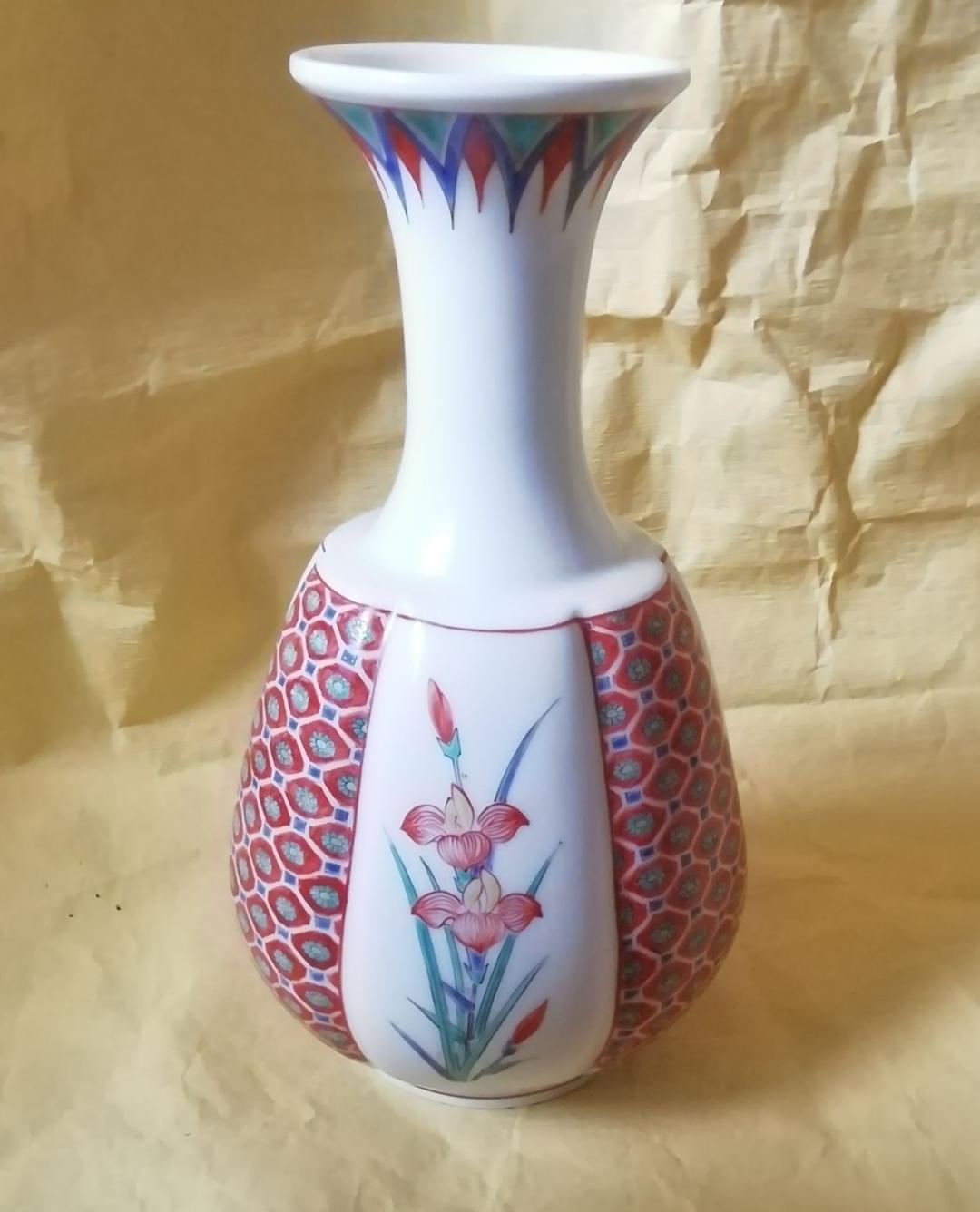 花瓶 　白磁