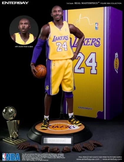 【箱無し/経年劣化有り】エンターベイ　NBAフィギュア　コービー・ブライアント