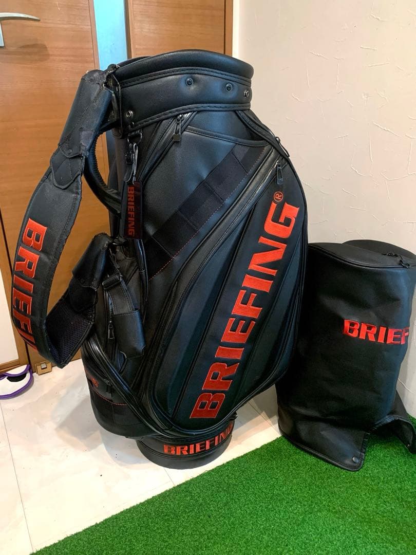 希少　ブリーフィング　briefing キャディバッグ　CR-3