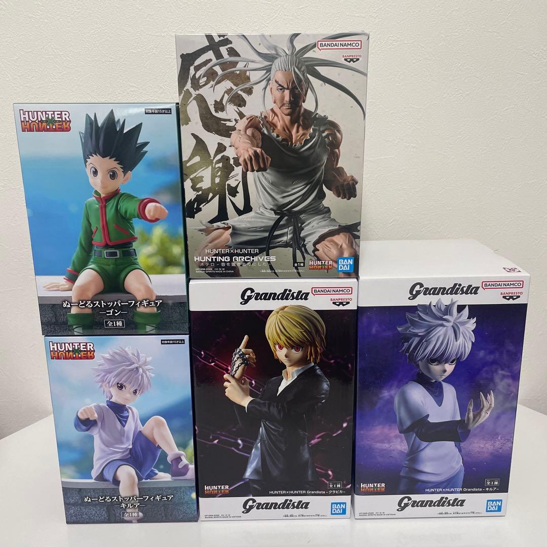 HUNTER×HUNTER プライズフィギュア　5種セット