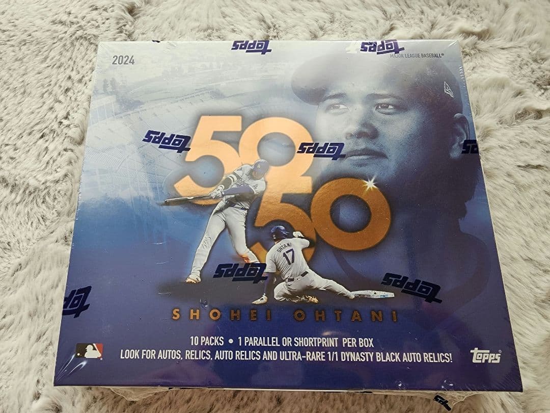 Topps 2024 Shohei Ohtani ボックス 10パック入り