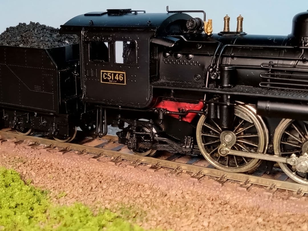 天賞堂　Ｃ５１形　蒸気機関車　(走行不可扱い)