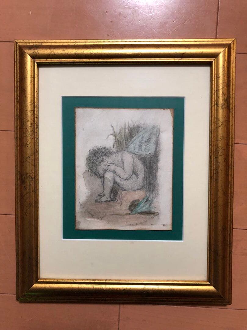 天使の水彩画