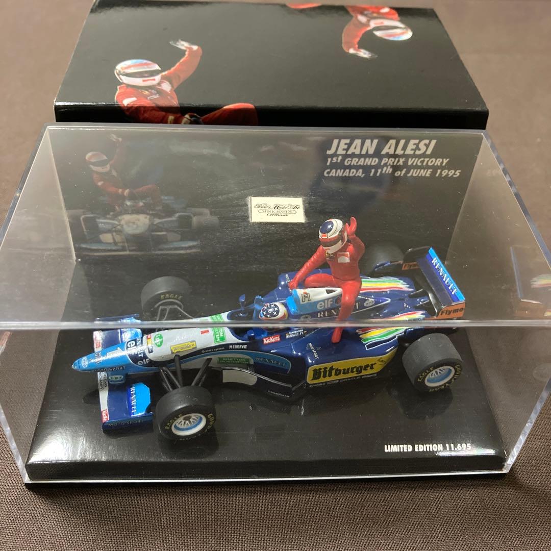 F1 ミニチャンプス　ミハエル・シューマッハ ライドオン ジャン・アレジ