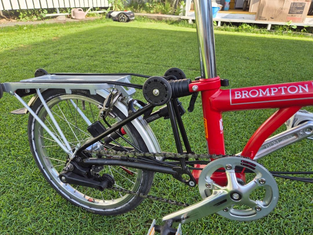 BROMPTON 2015年 M6R C Line 赤黒 6速 UK製