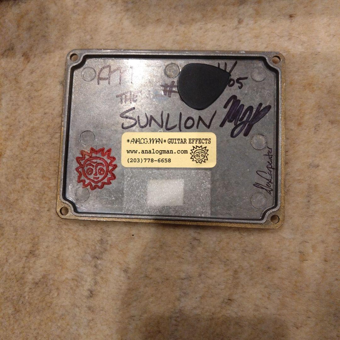 Analog Man Sun Lion　nkt275 white dot