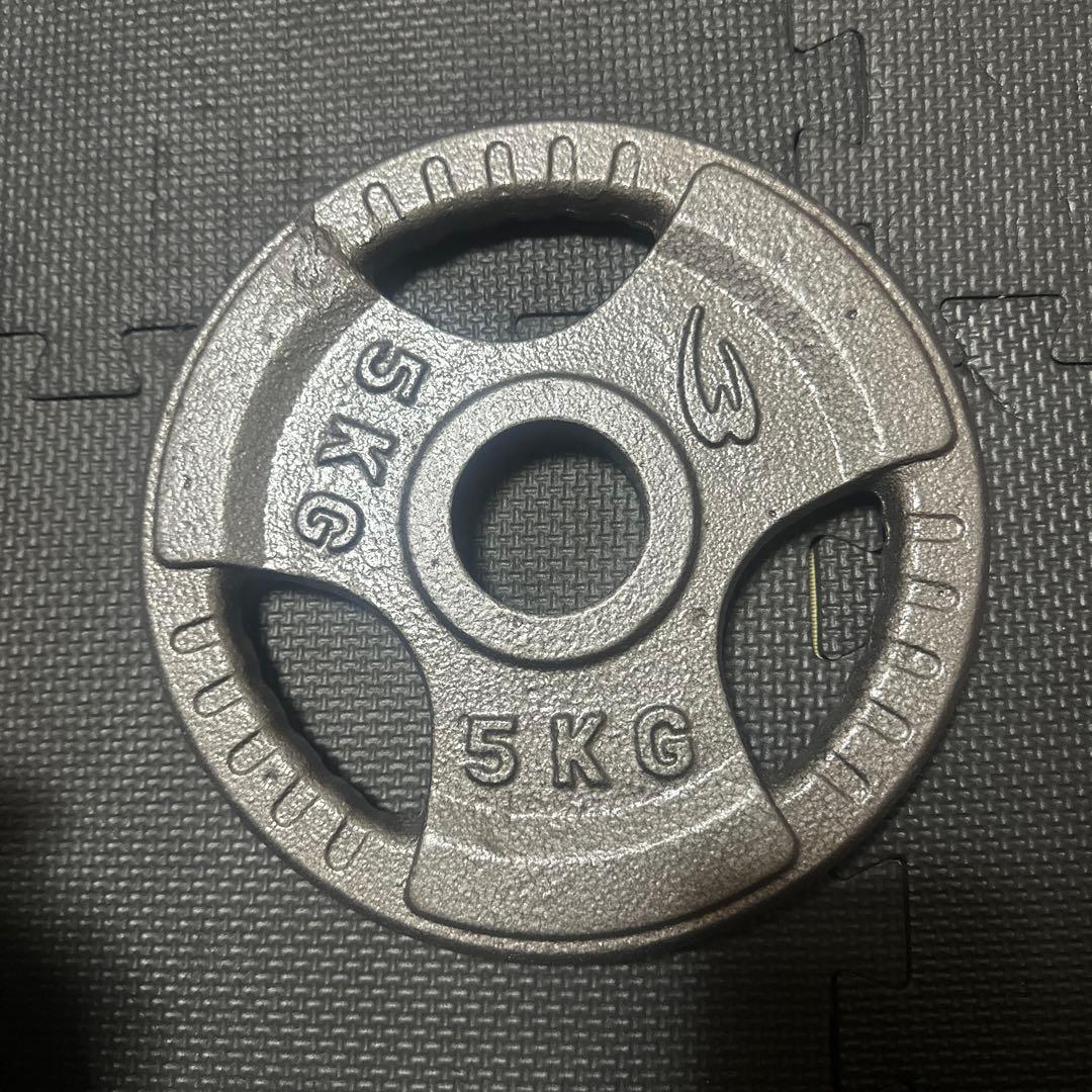 ハンマートーンオリンピックプレート 5kg x 8枚セット