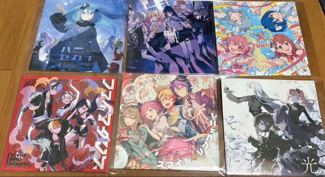 映画 プロジェクトセカイ 入場者特典 CD コンプセット