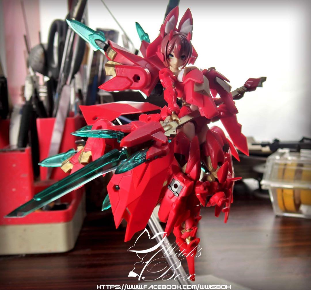 メガミデバイス 九尾 炎舞羅 花魁Ver. 改造キット