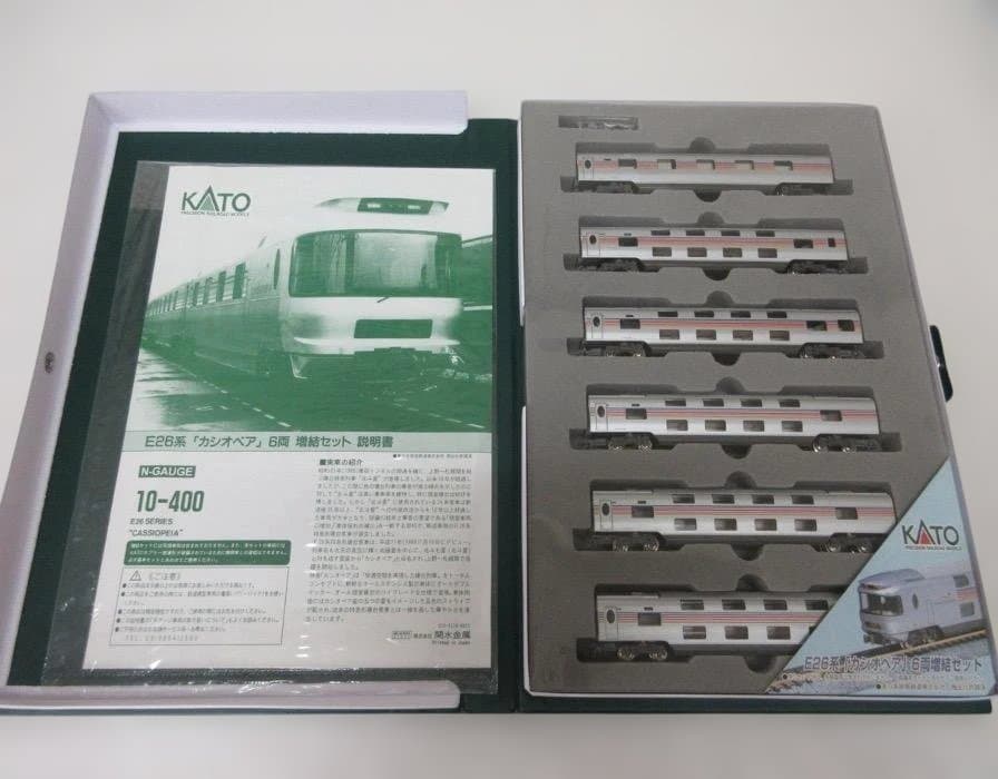 新品未使用10-400 KATO E26系 「カシオペア」 6両増結セット
