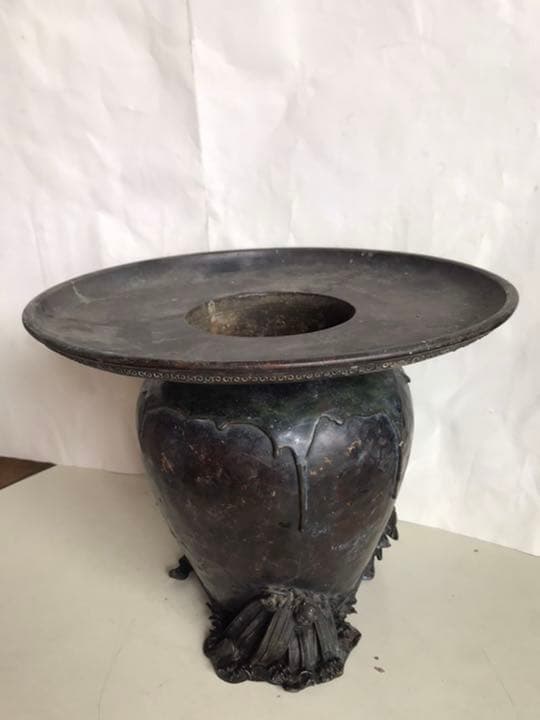 高罔銅器，古銅製，極細工，重6200克