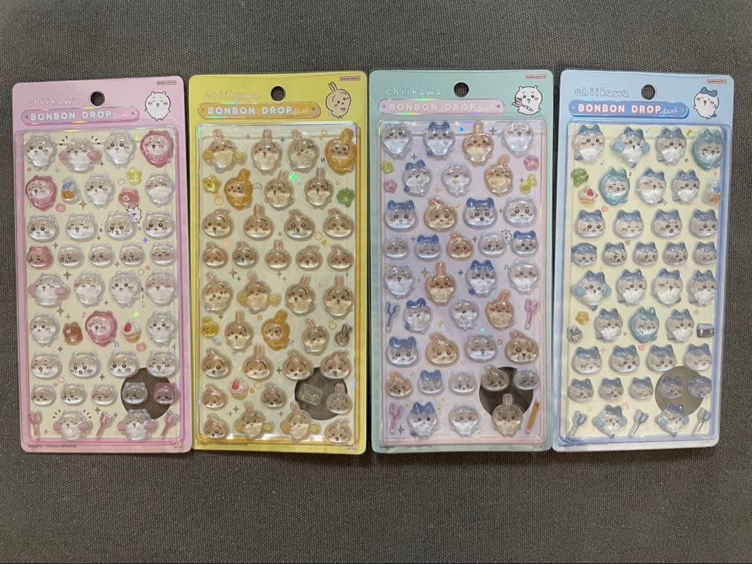 【正規品】ちいかわBONBON DROP シール8枚セット