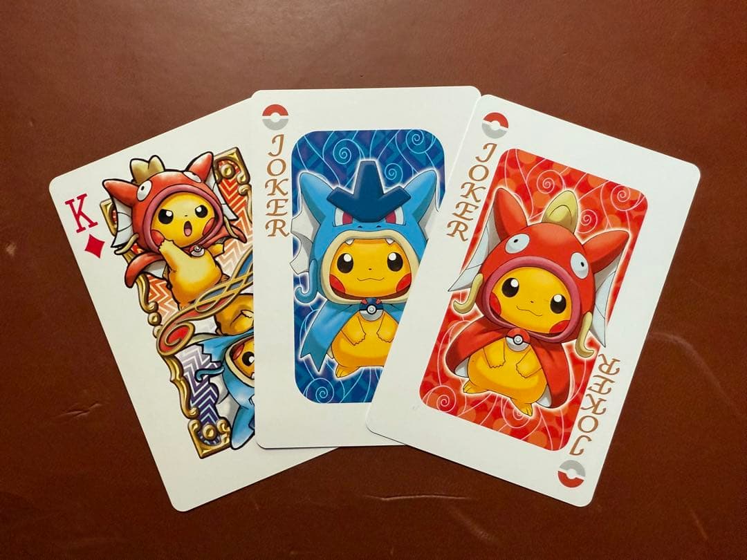 ポケモンセンター ヒロシマ限定 トランプ ピカチュウ ポンチョ