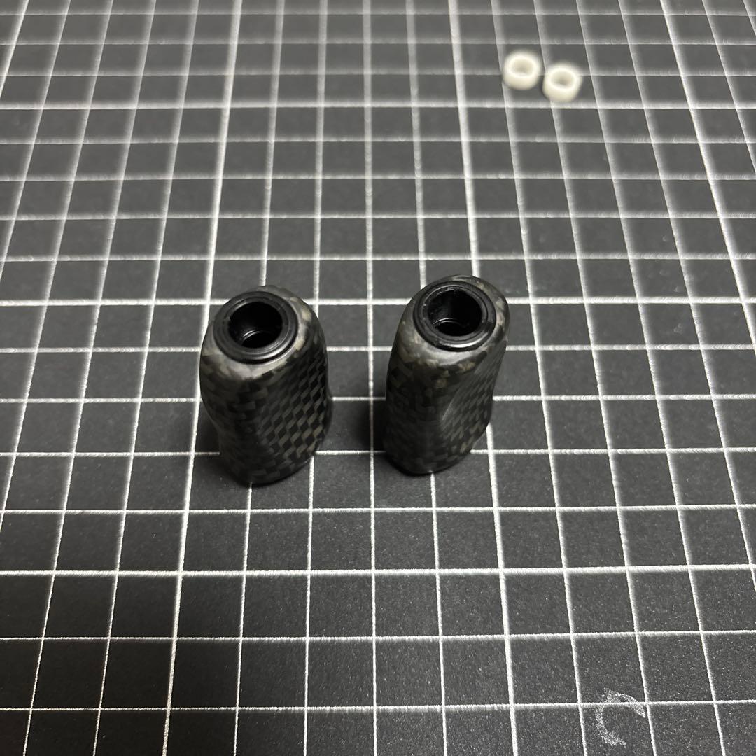 エンジン　ザンシン　カーボン　ハンドルノブ