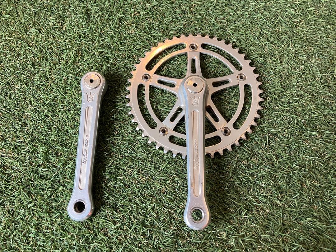 スギノ マイティコンペクランク 165mm チェーンリング47T NJS