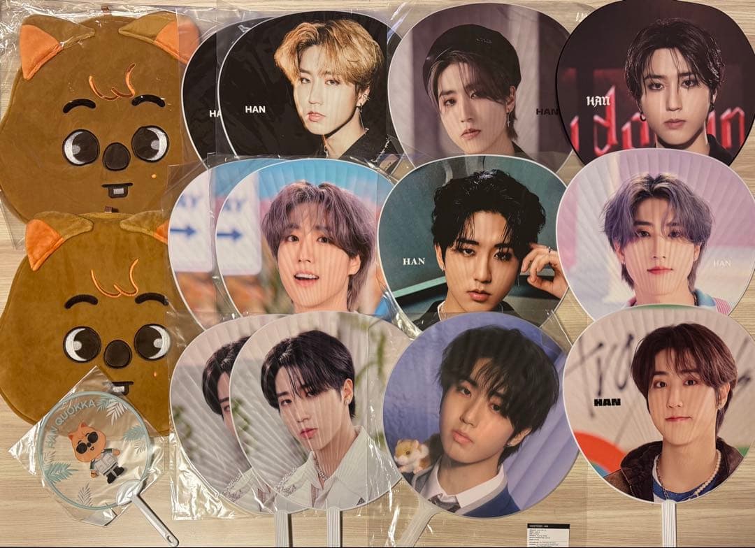 StrayKids ハン うちわ セット
