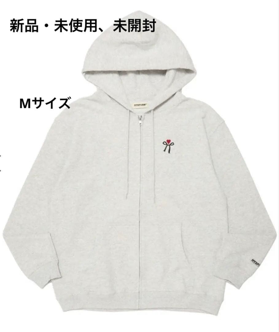 HYSFORM RIBBON TIE FULL ZIP HOODIE Mサイズ