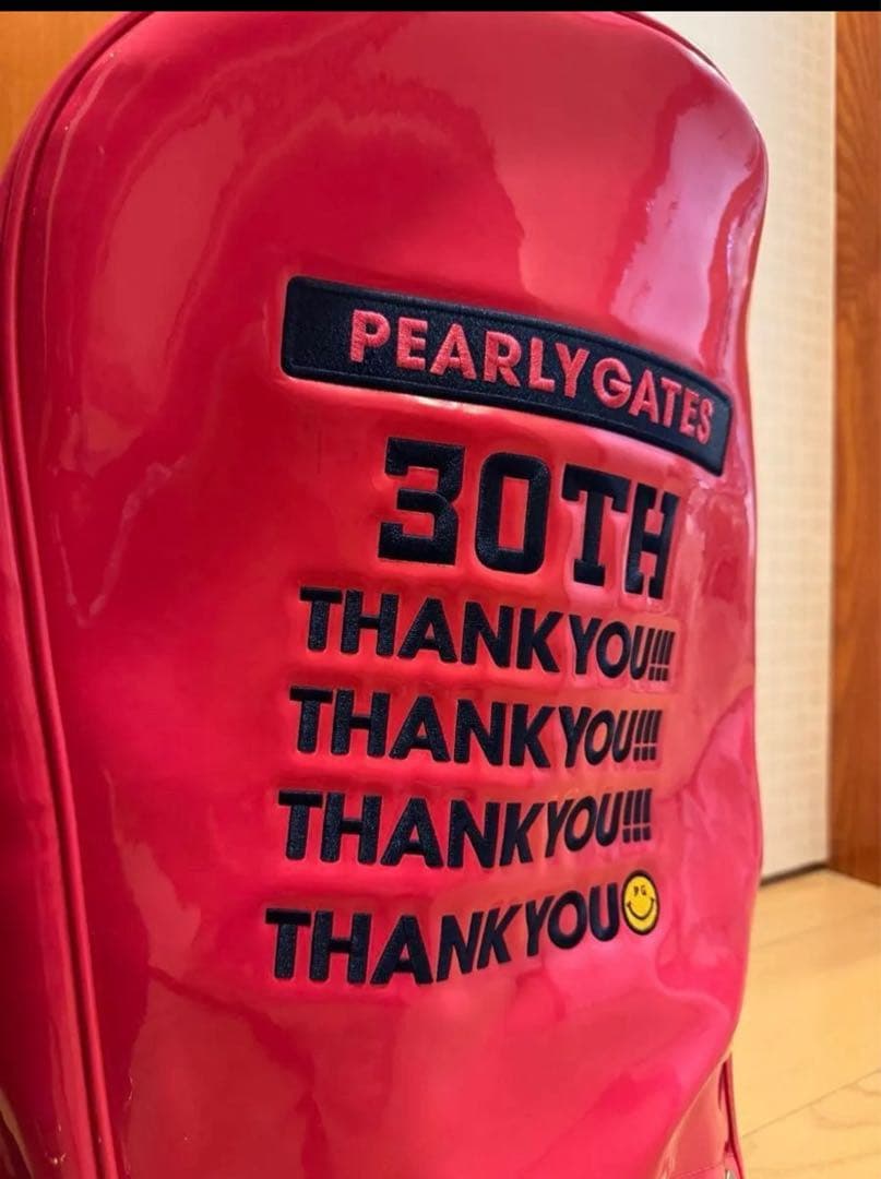 美品★PEARLY GATES 30TH ANNIVERSARY キャディバッグ