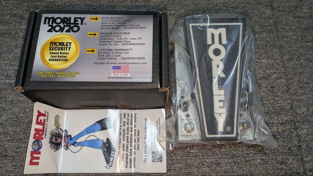 Morley 20/20 ワウ・ファズエフェクター