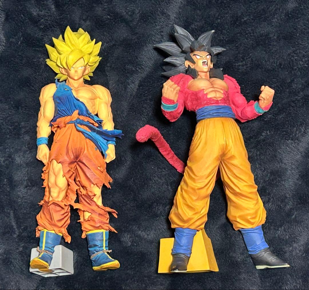 一番くじ ドラゴンボール SMSP 超サイヤ人4 孫悟空 01 A賞　二体セット