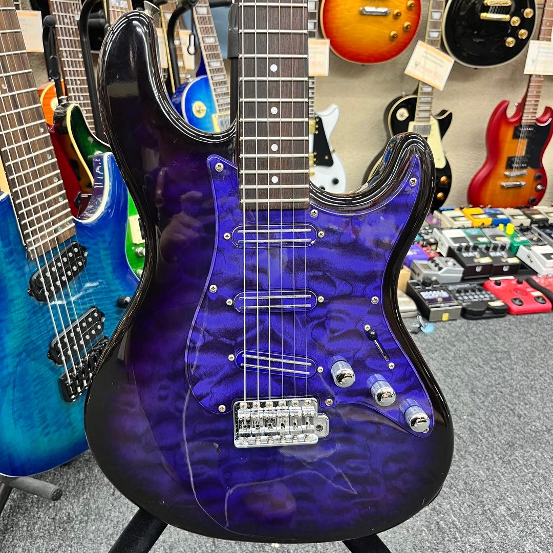 【10912】 FERNANDES ARS-650 ストラトキャスタータイプ 紫