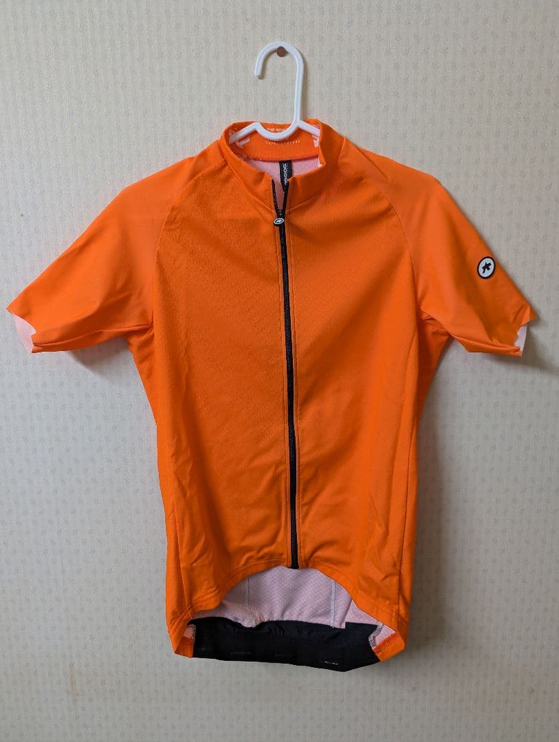 アソスミレGTサイクルジャージSサイズ　オレンジ