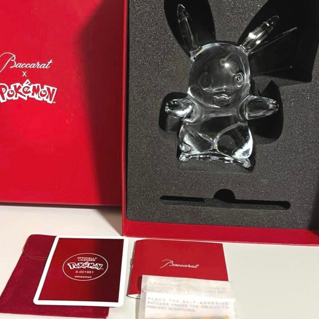 Baccarat バカラ ポケモン ピカチュウ クリスタルフィギュア