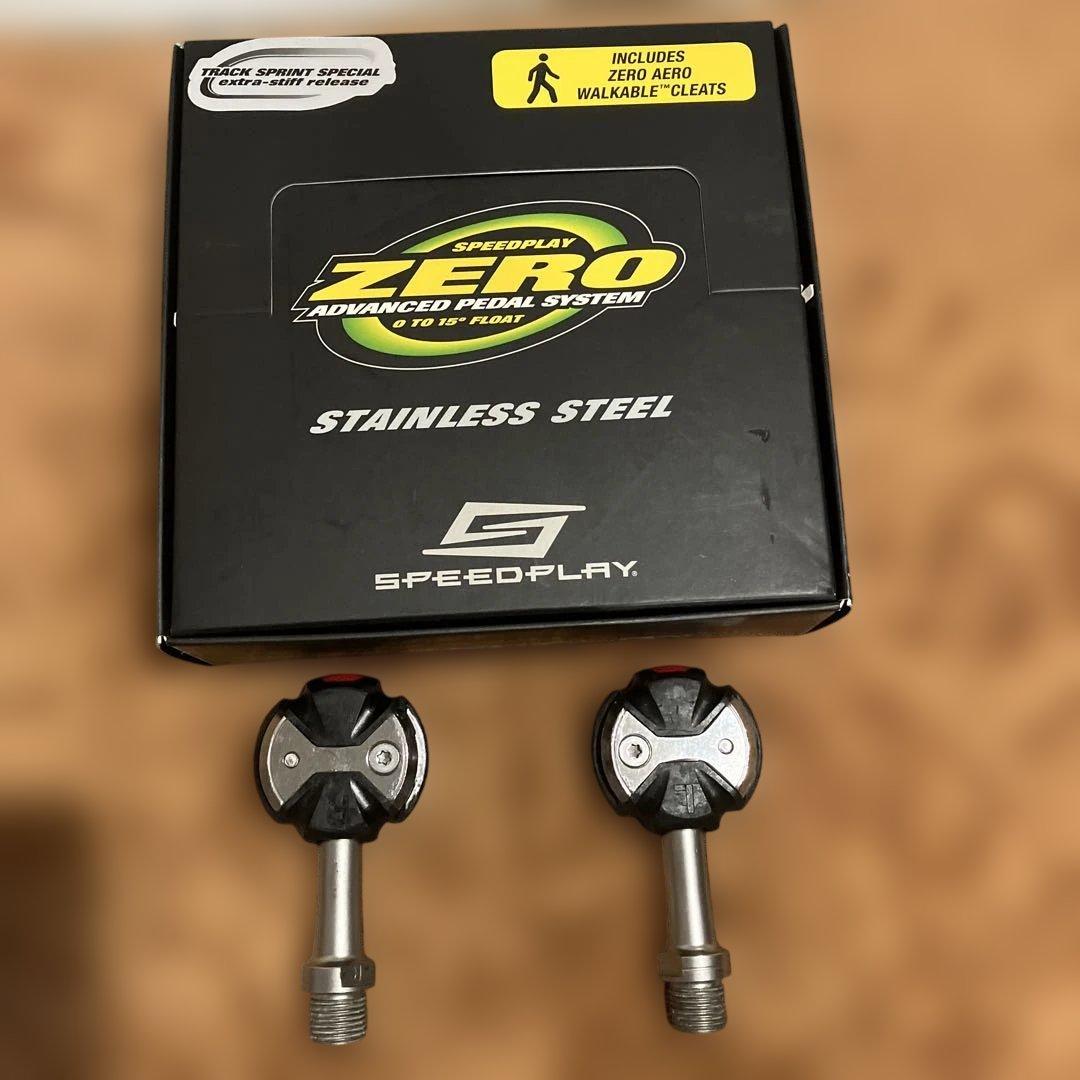 SPEEDPLAYペダルクリートセット ステンレス　TRACK