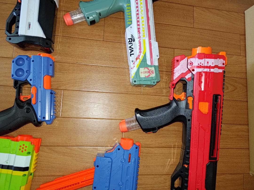 ナーフ　ライバル　8本セット