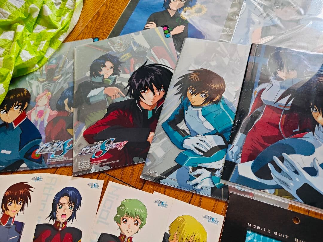 ガンダムSEED グッズ ポートレート クリアファイル ポスター 等 セット