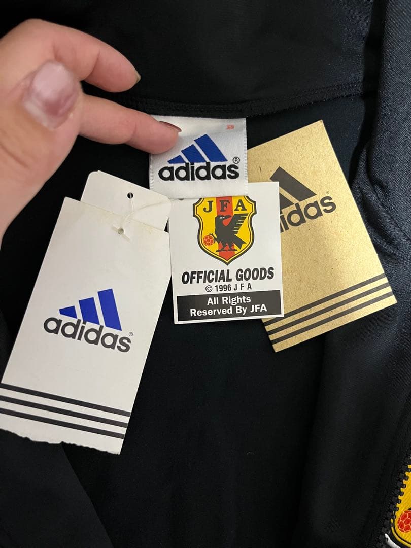 新品タグ付きadidas 日本代表ジャージ 1969年JFA公式 日本製