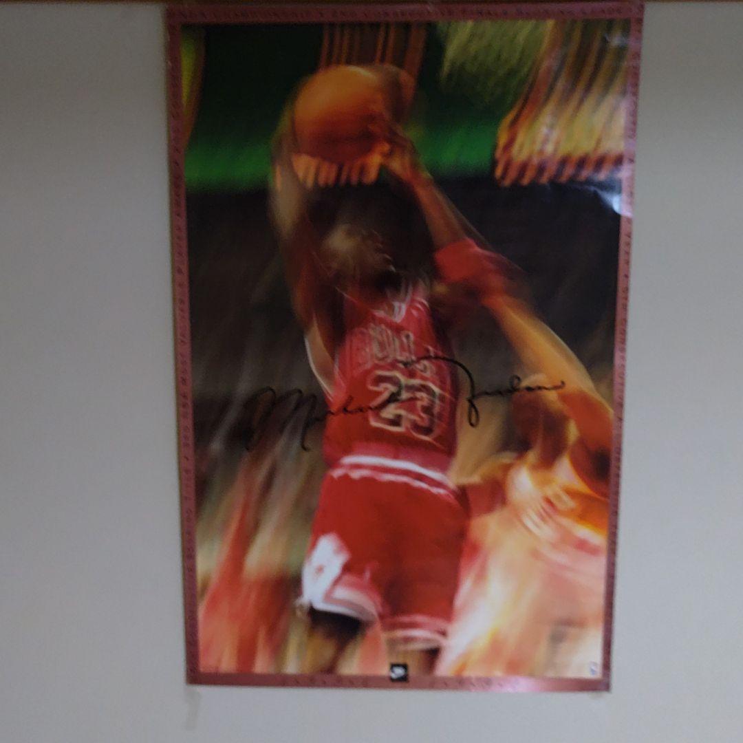 Michael Jordan サイン入りポスター