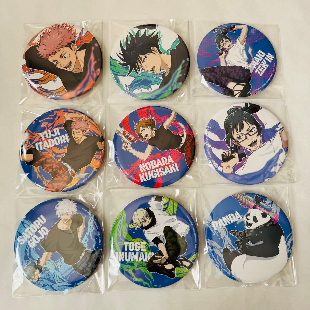 呪術廻戦 セガラッキーくじ SPLASH×BATTLE 缶バッジ　五条悟