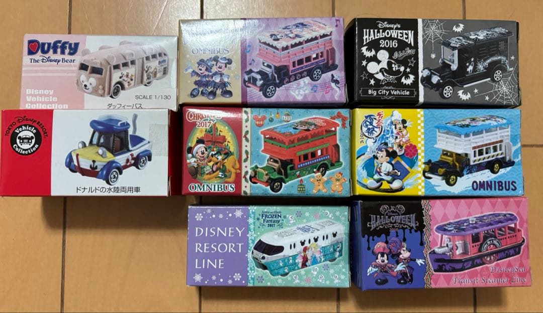 【コレクター向け】ディズニー トミカ 8点 2016/2017限定 未使用