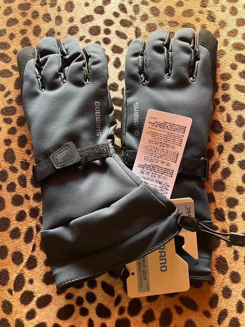 新品 シマノ 防水 防寒 グローブ エクストラホット ロング GL-086W L