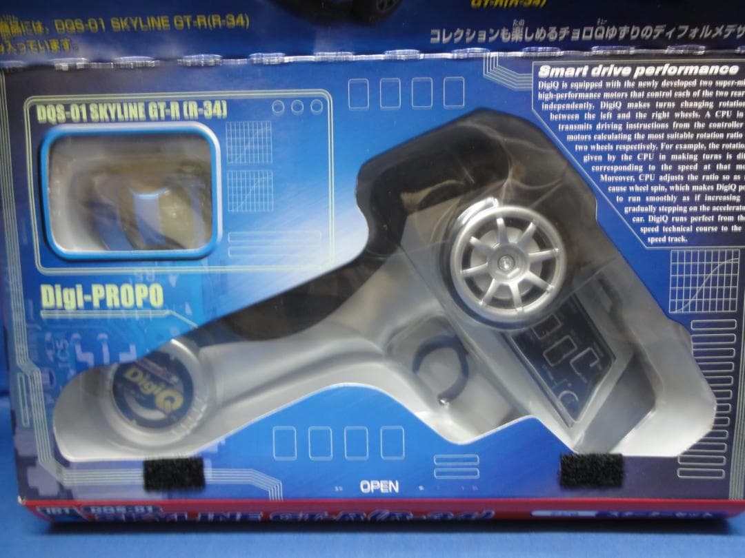 2台セット　R34 スカイライン GT-R スターターセット　デジキュー　タカラ