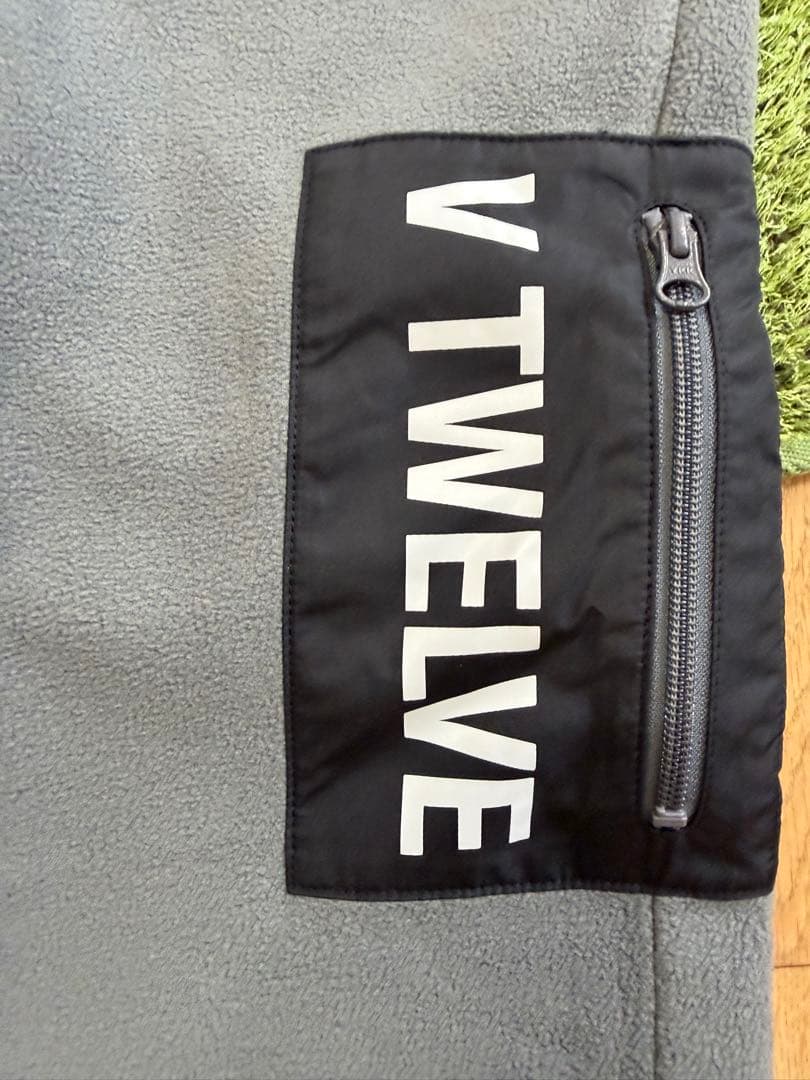 新品正規品【V12/XL】裏起毛フリースパンツ秋冬防寒パンツ防風