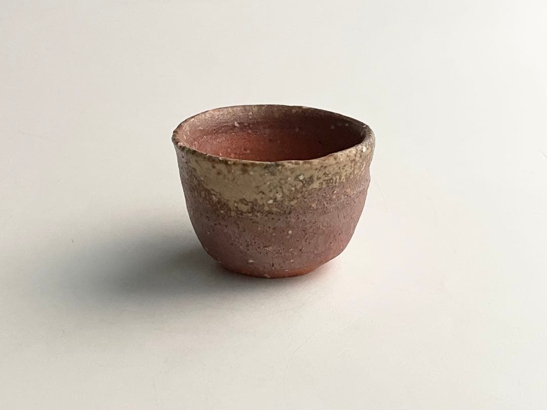 陶芸家　小山冨士夫　備前　酒器　酒盃　ぐい呑　箱なし　信楽